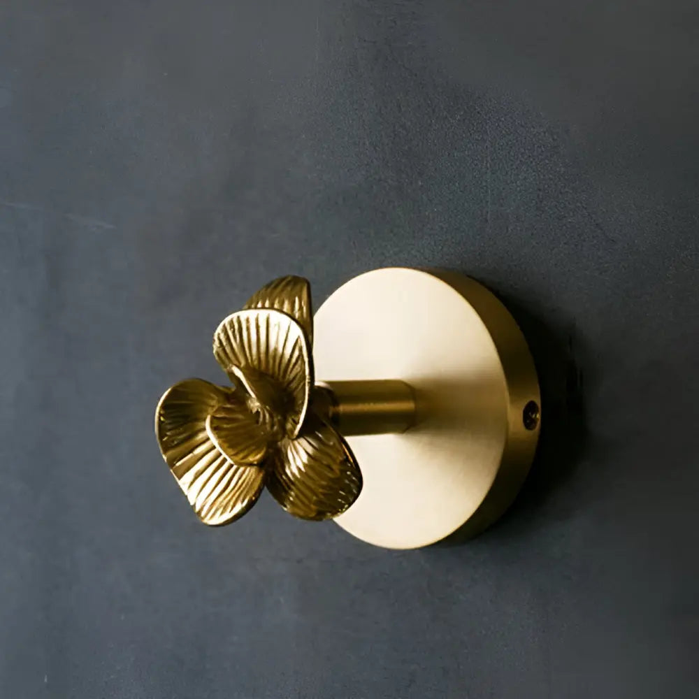 Tier-Wandhaken aus Massivmessing – 6 dekorative Motive mit Goldfinish