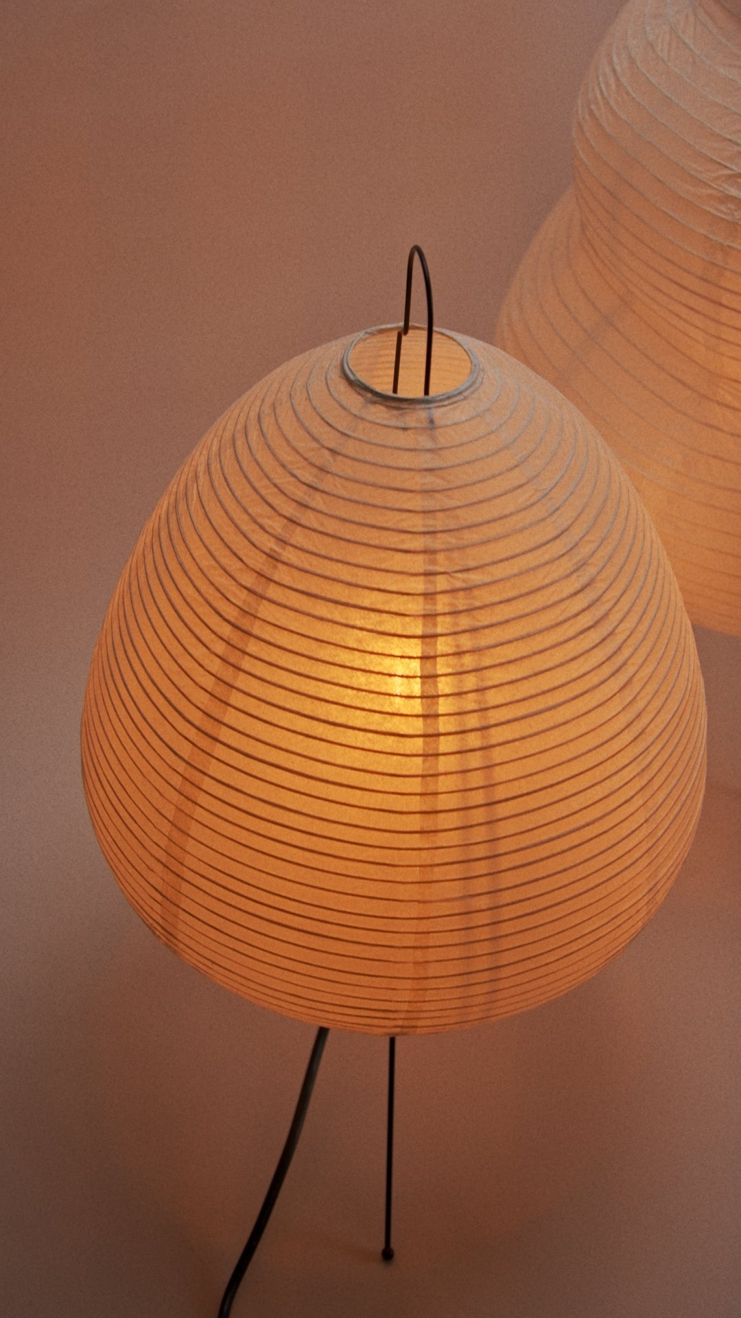 Table Lamp Rice Paper 28.0 cm White Bedroom Ambient Lighting Japanese Minimalist Desk Side Table Mood Light | Thomler
