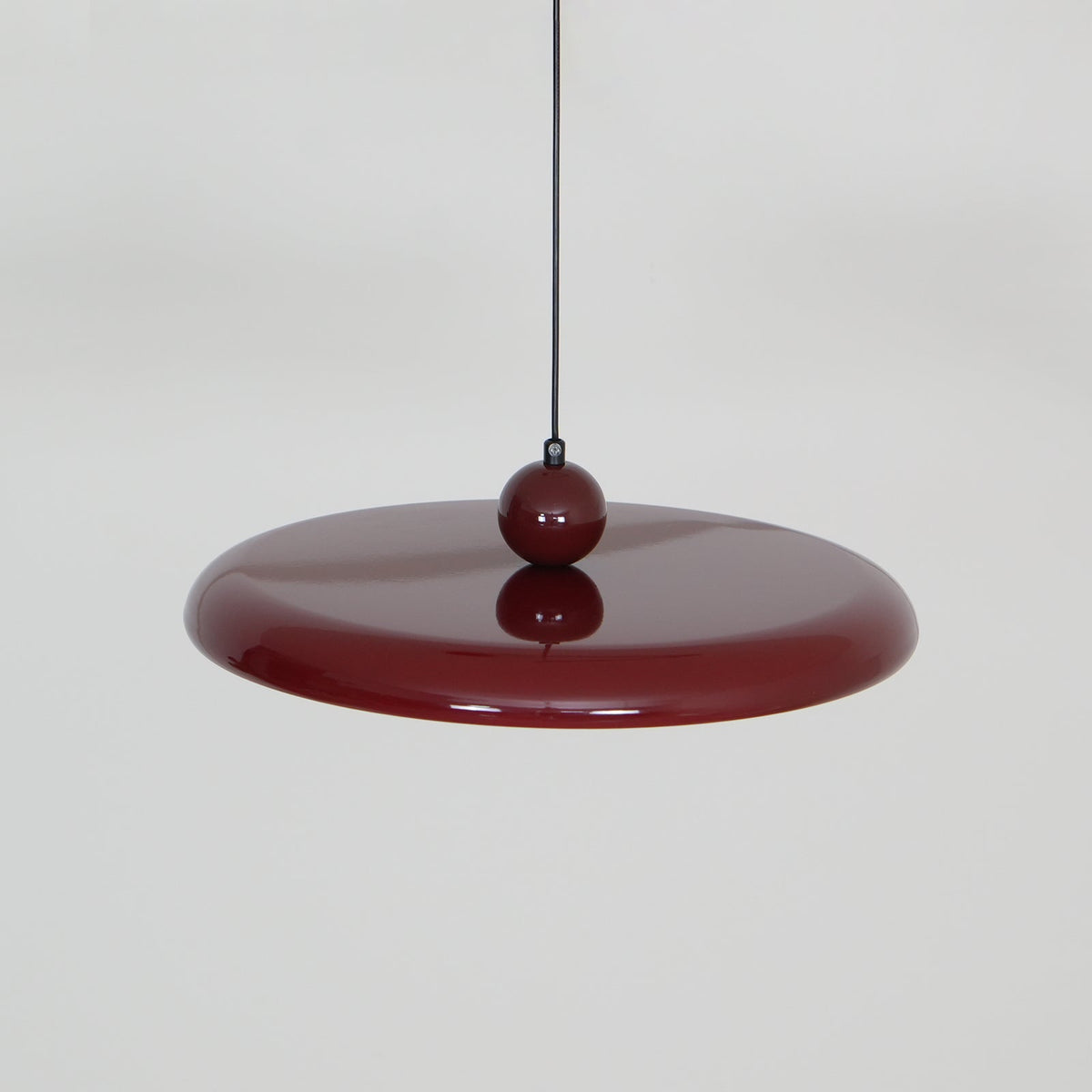 Adjustable Swing Arm Pendant Light with Round Metal Shade for Kitchen Island & Workspace | Thomler