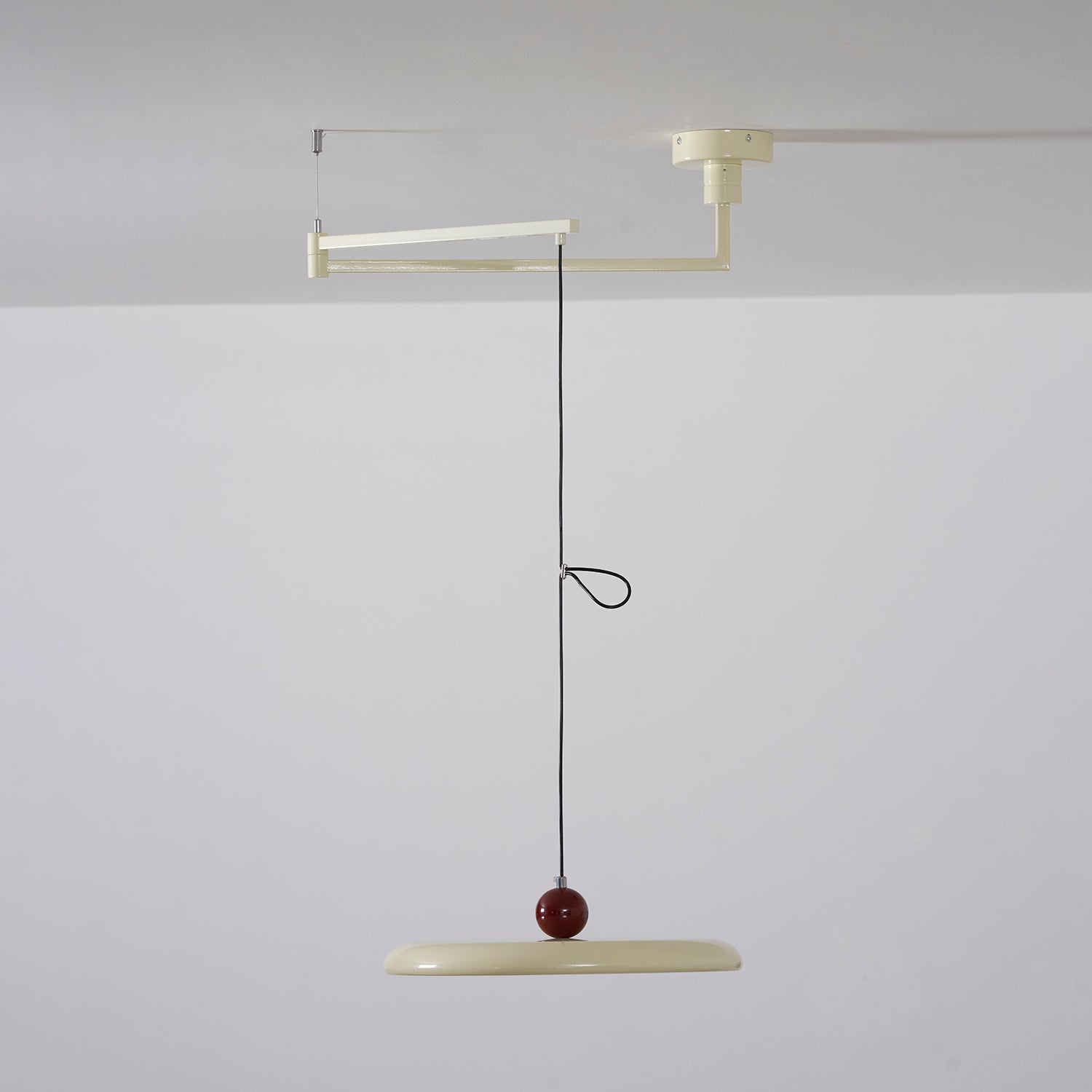 Pendant Light Acrylic 15.7 in Adjustable Yellow Dining Room Kitchen Ceiling Lamp Modern LED Lighting | Thomler