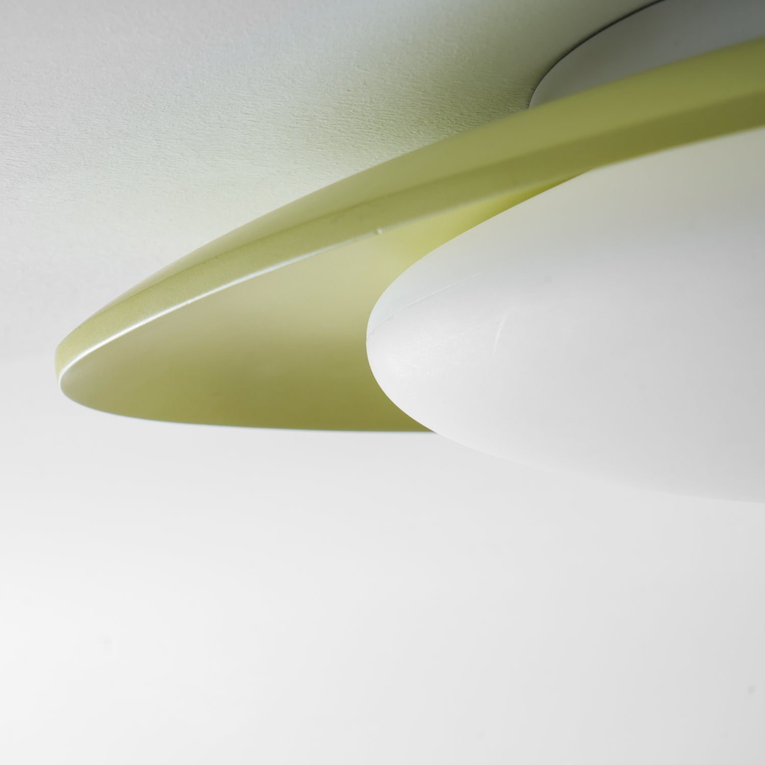 Ceiling Light Resin Integrated LED 46.0 cm Green Modern Living Room Flush Mount Lamp | Thomler