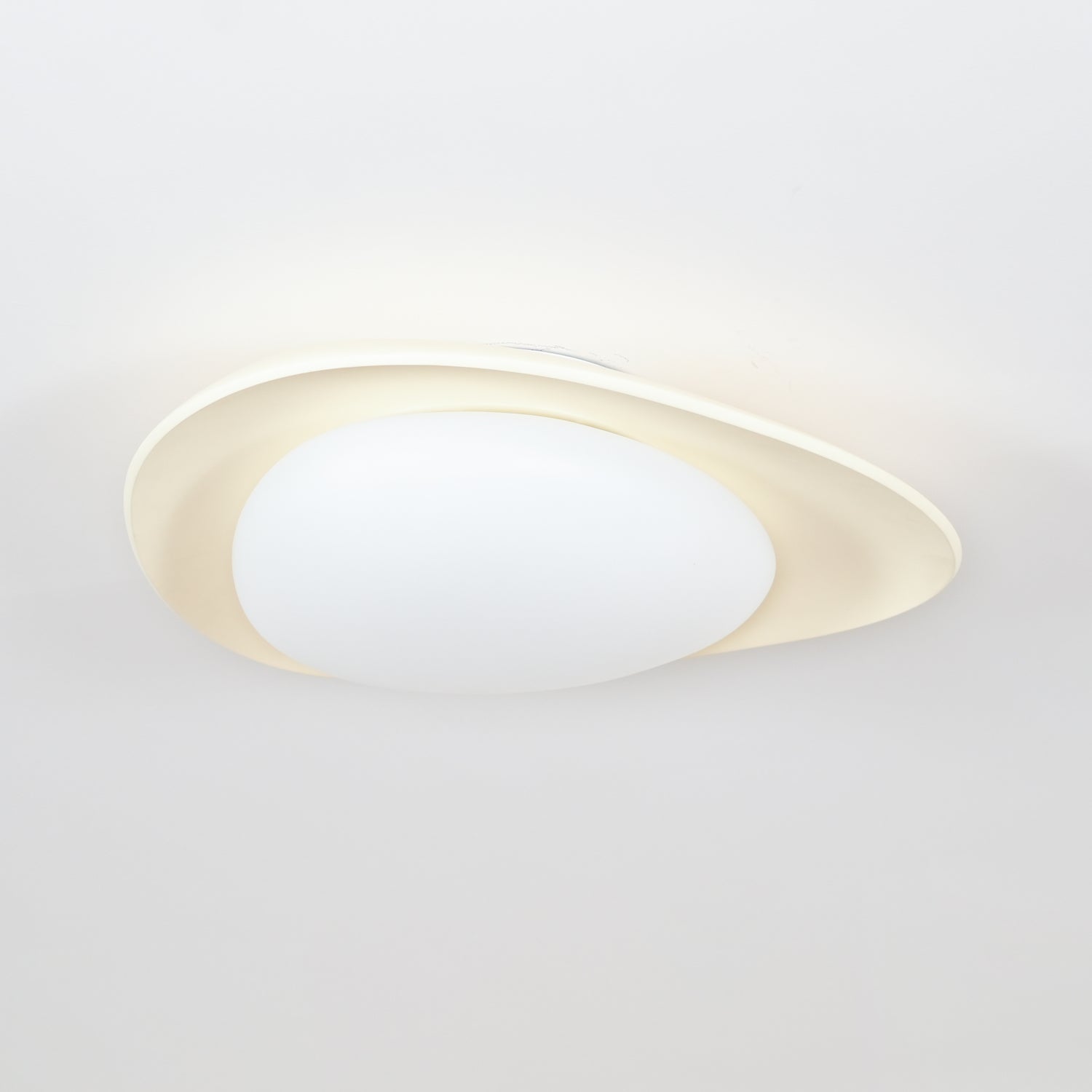 Ceiling Light Resin Leaf Shape 40.0 cm Green Living Room Bedroom Dining Room Adjustable LED Lighting | Thomler