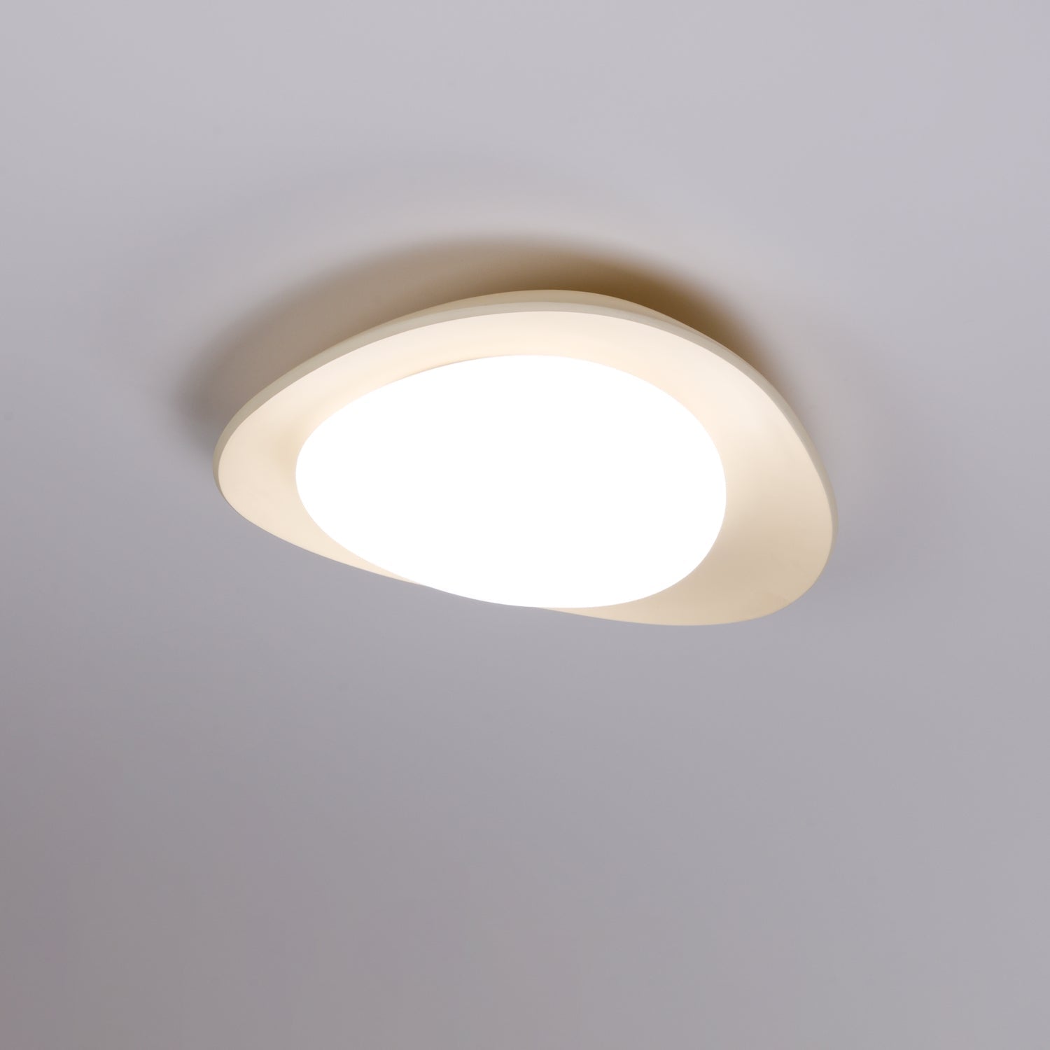 Ceiling Light Resin Leaf Shape 40.0 cm Green Living Room Bedroom Dining Room Adjustable LED Lighting | Thomler