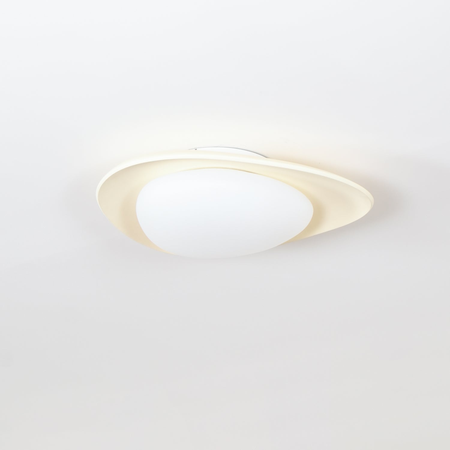 Ceiling Lamp Resin Leaf Shape Integrated LED Green Bedroom Dining Room Scandinavian Modern Lighting | Thomler