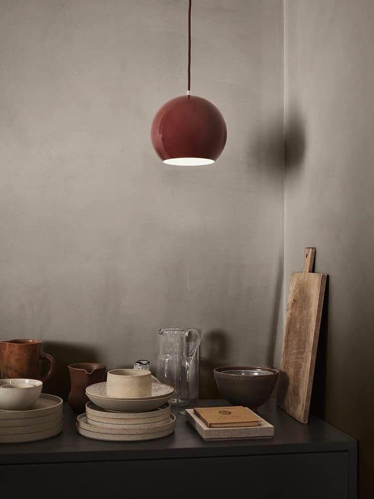 Pendant Light Metal 8.3 in x 7.5 in G9 Kitchen Island Ceiling Lamp Modern Dining Room Hanging Light | Thomler