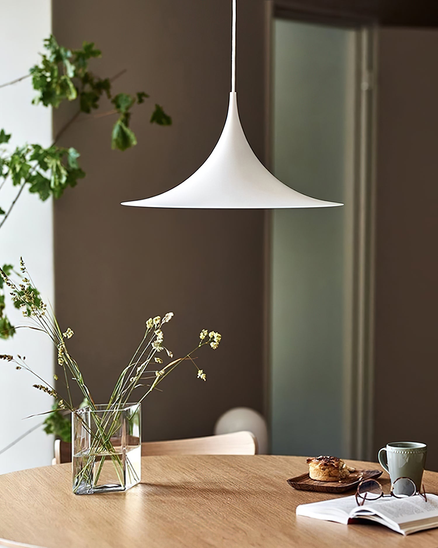 Pendant Light Aluminum Dome 11.8 in Adjustable Dining Room Kitchen Island Hanging Ceiling Lamp Minimal Modern Lighting Fixture | Thomler