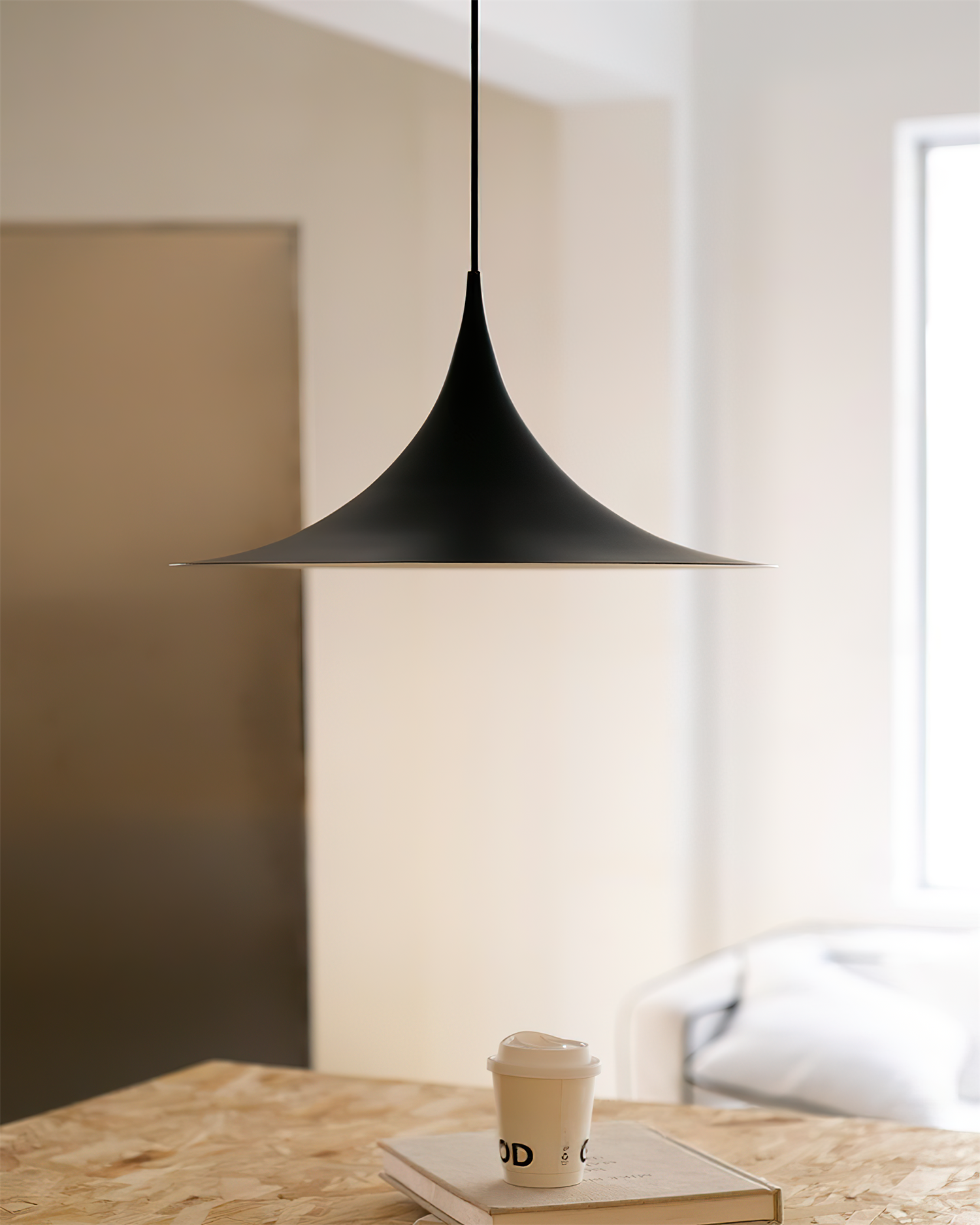Pendant Light Aluminum Dome 11.8 in Adjustable Dining Room Kitchen Island Hanging Ceiling Lamp Minimal Modern Lighting Fixture | Thomler