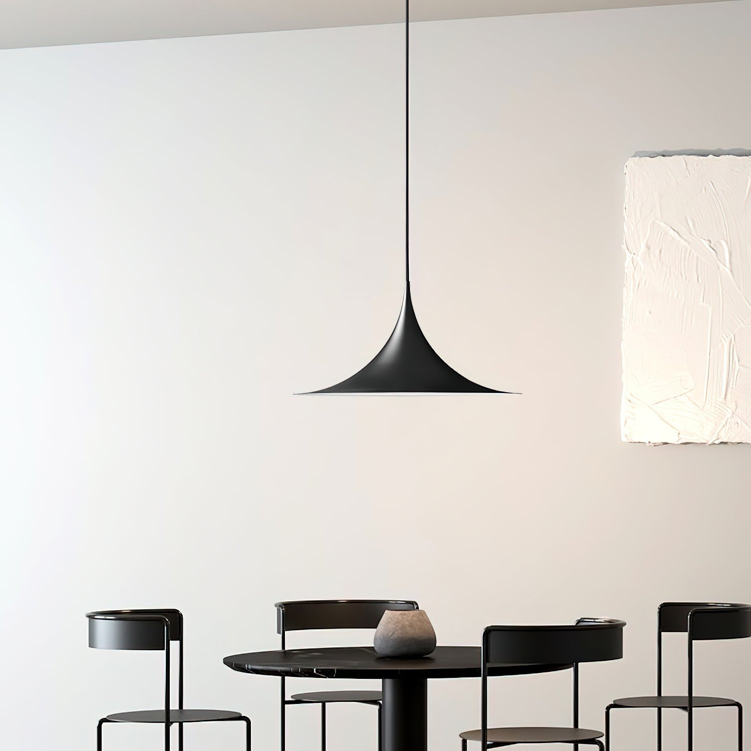Pendant Light Aluminum Dome 11.8 in Adjustable Dining Room Kitchen Island Hanging Ceiling Lamp Minimal Modern Lighting Fixture | Thomler