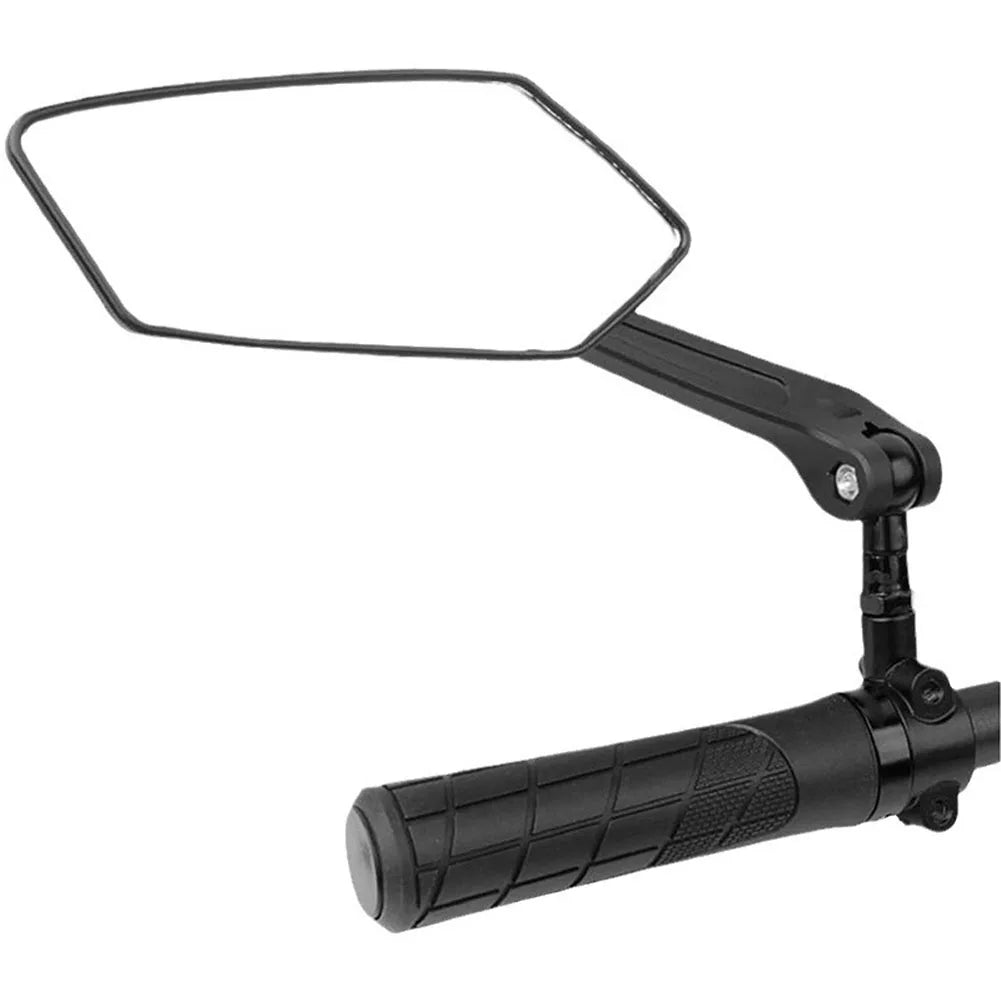 Handlebar Rearview Mirrors for Bicycles & Scooters – 2-Pack Wide-View Reflectors with Adjustable Rotation & Quick Clamp Mount | Thomler