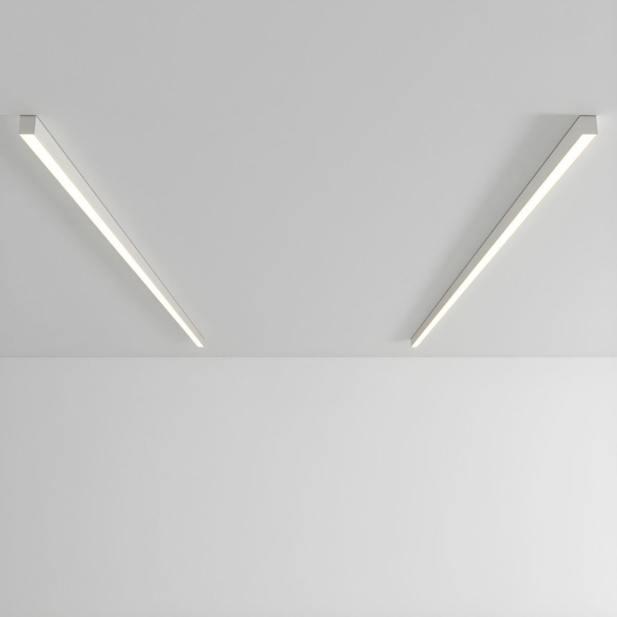 Ultra-Slim Linear LED Ceiling Light for Modern Kitchens & Offices – Flush Mount 2-4 Foot Bar Fixture | Thomler