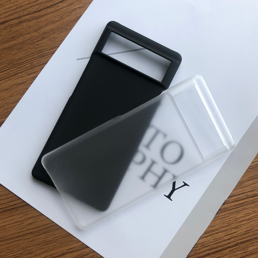 Slim Google Pixel Phone Case - Shock-Absorbing TPU Cover with Anti-Fingerprint Coating - Compatible with Pixel 6-11 Models | Thomler