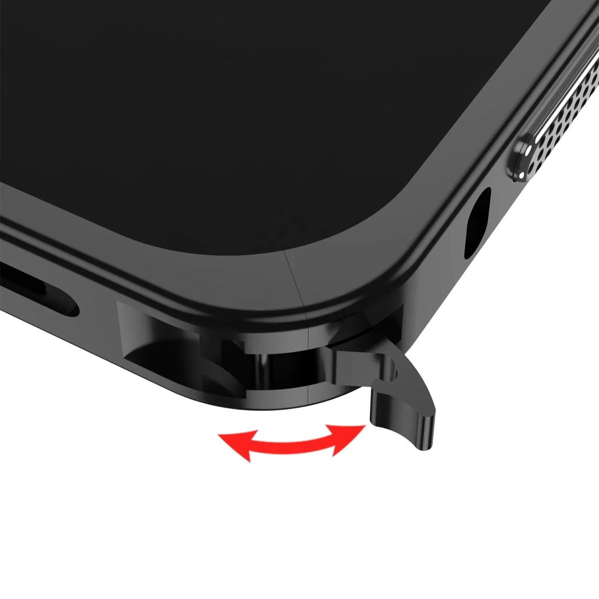 Metal Phone Bumper Case for Google Pixel with Cooling Vents & Camera Protector – Shock-Absorbing Aluminum Frame for Pixel 8, 9, 10, 11 | Thomler