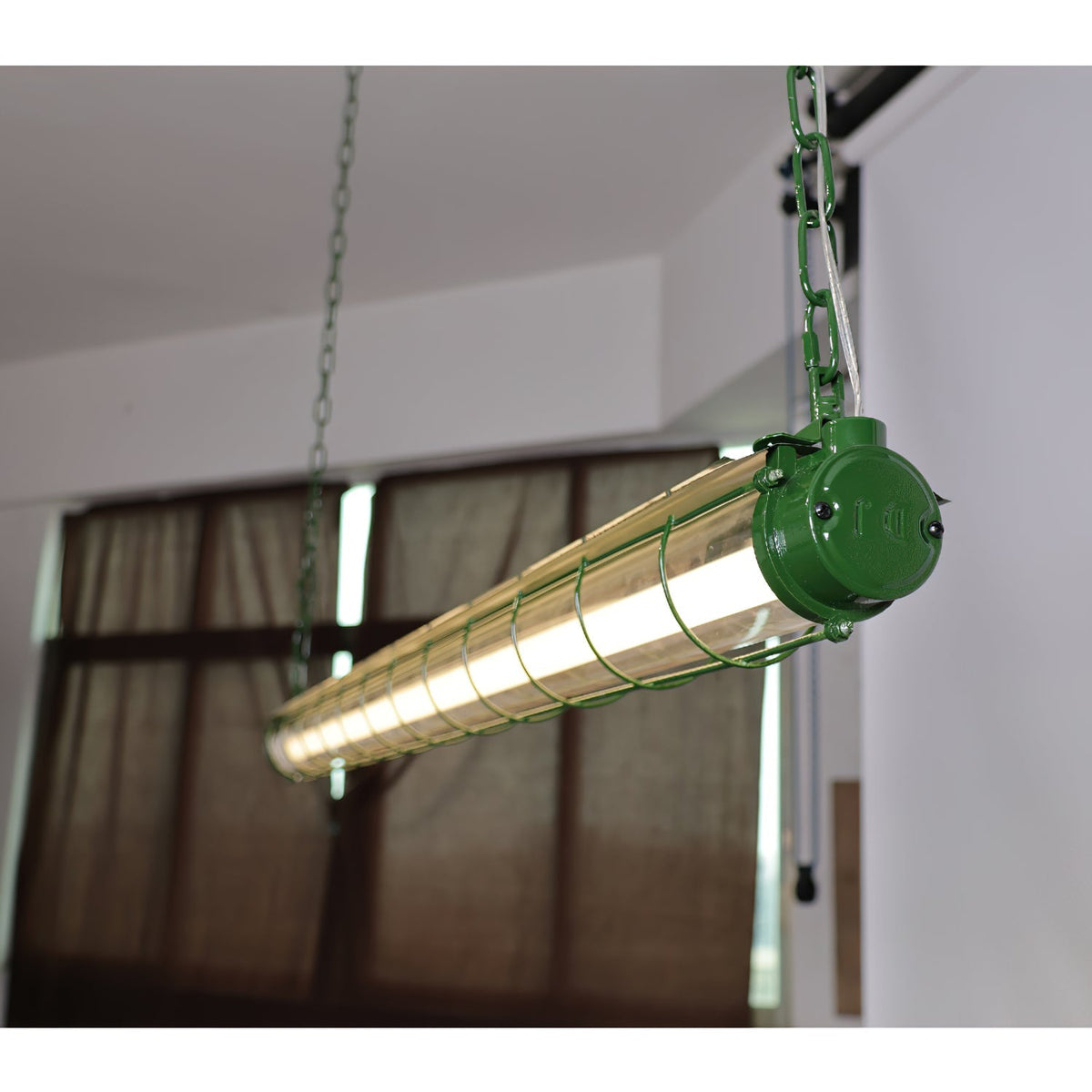 Contemporary Tubular Glass LED Pendant – Metal & Glass Island Light for Kitchen & Dining | Thomler