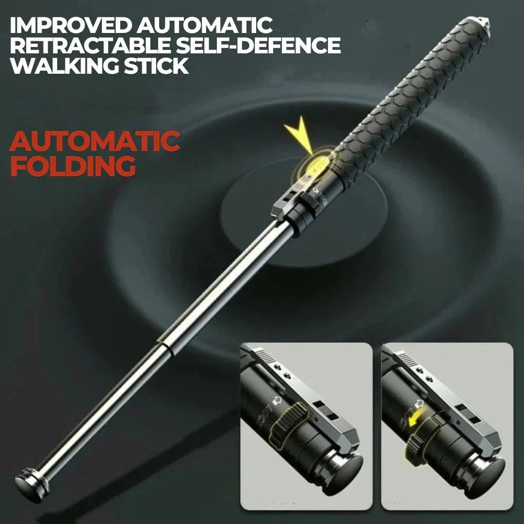 Collapsible Hiking Pole with Quick-Deploy Mechanism & Non-Slip Grip for Trail Safety | Thomler