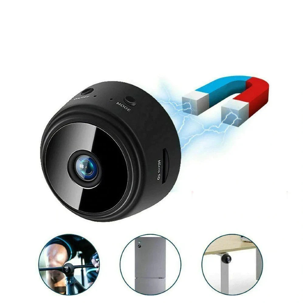 1080P HD Wireless Security Camera with Night Vision & Motion Detection for Indoor Home Monitoring | Thomler