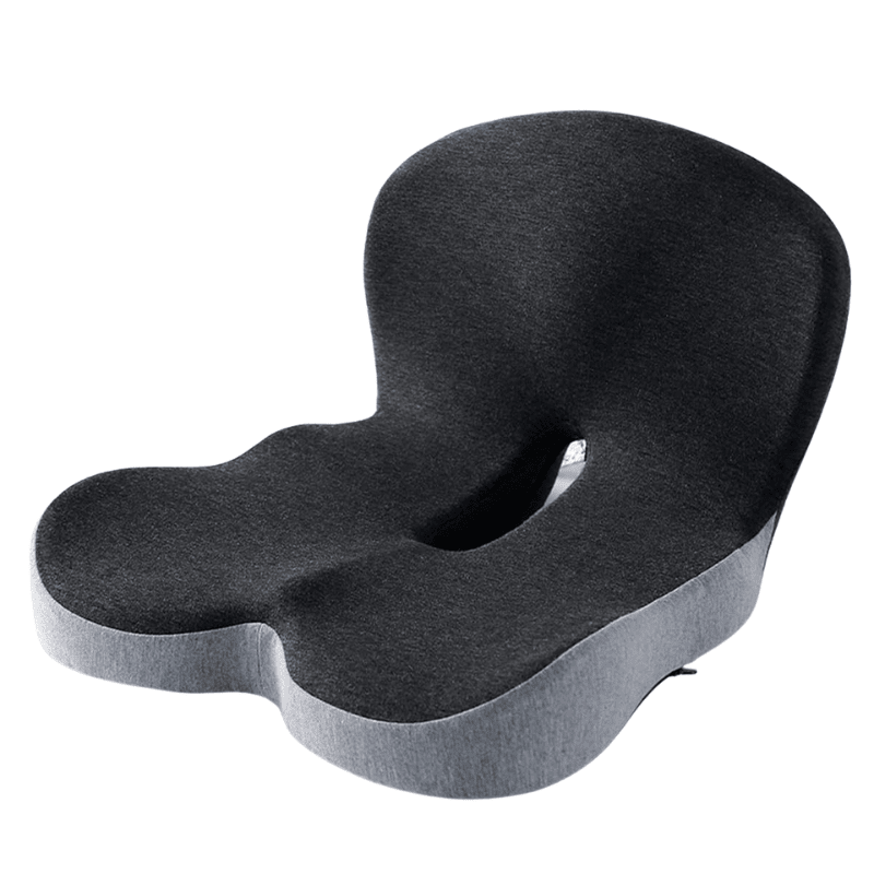 Memory Foam Lower Back Support Cushion for Office Chair and Car Seat – Ergonomic Lumbar Pillow | Thomler
