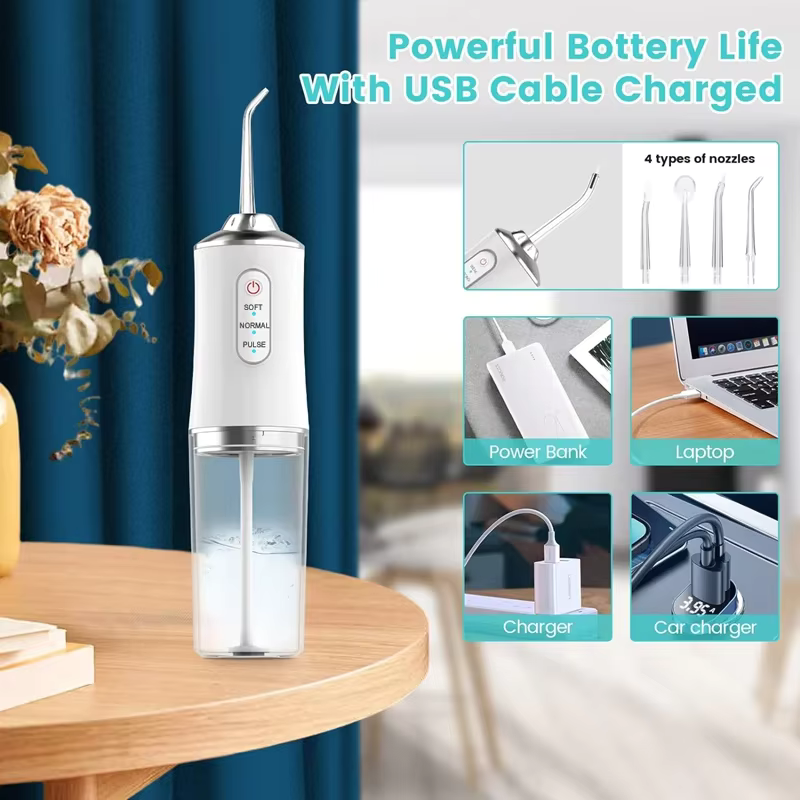 Cordless Oral Irrigator with USB Charging for Complete Teeth & Gum Care | Thomler