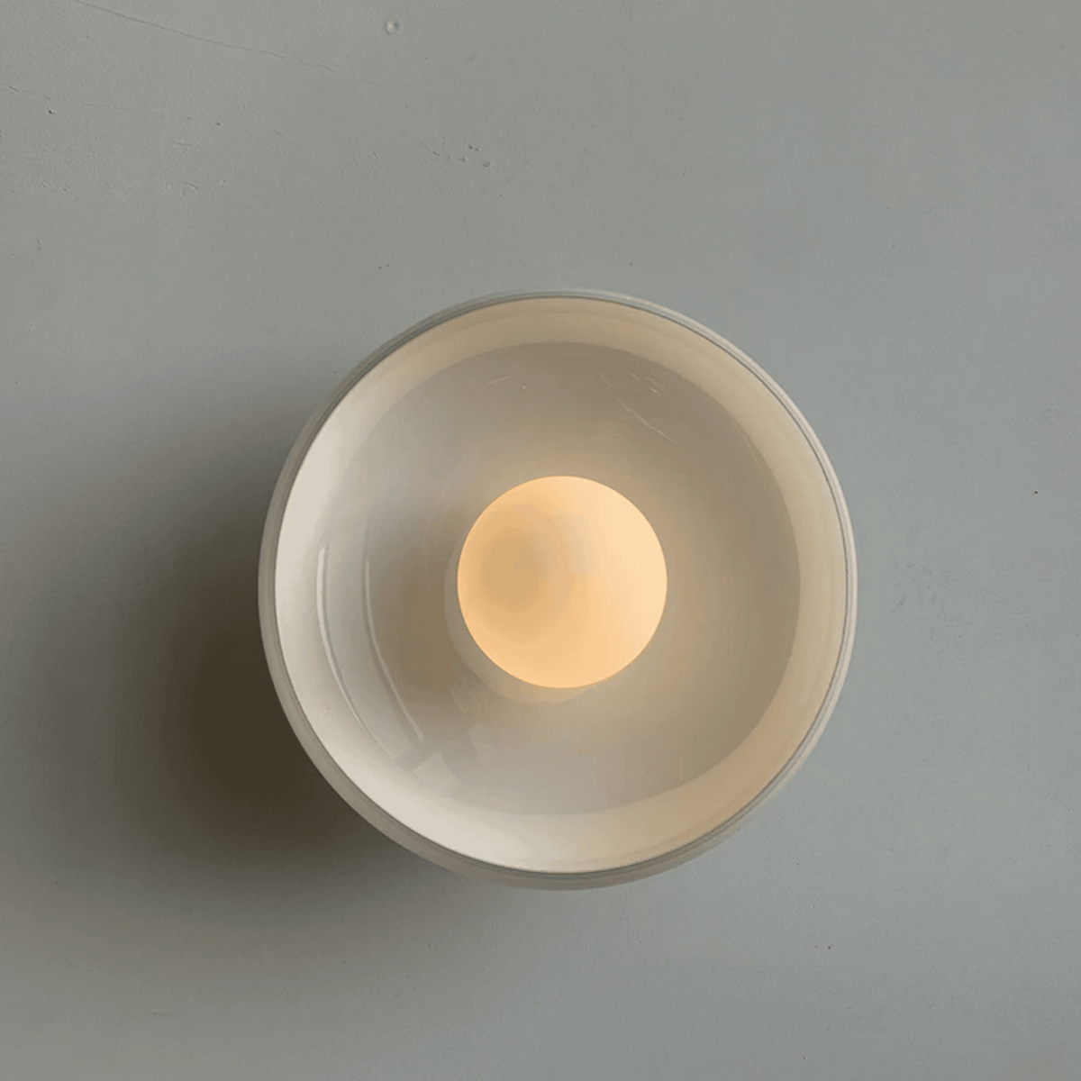 Handcrafted Art Glass Wall Sconce – Warm LED Accent Light for Bedroom, Foyer & Dining Room | Thomler