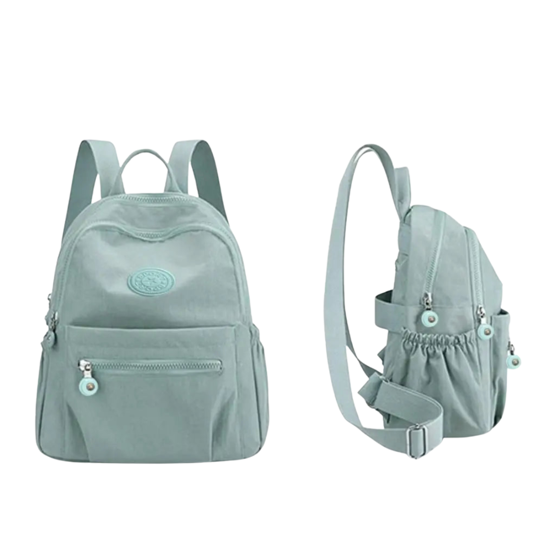 Compact Nylon Daypack with Anti-Theft Zippers – 11L Travel-Ready Mini Backpack for Commuting, School & Daily Errands | Thomler