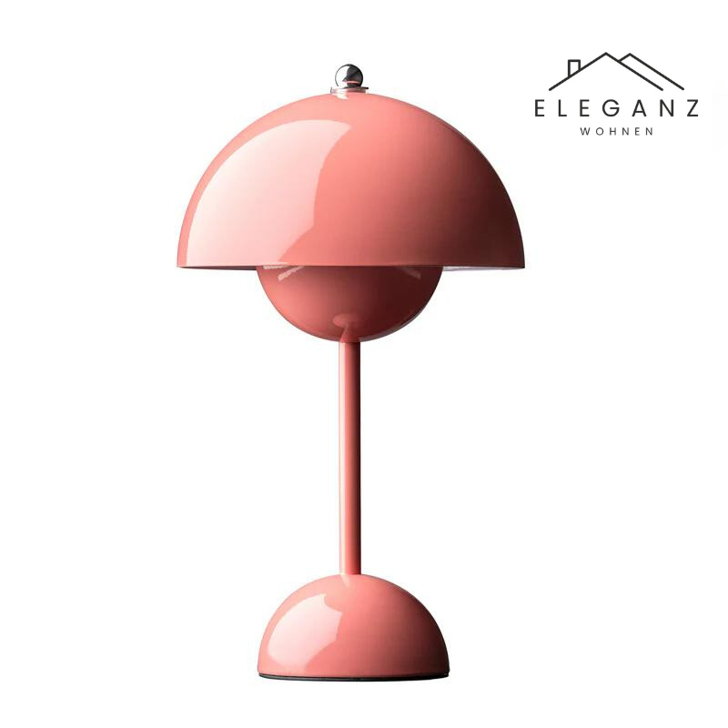 Table Lamp Metal Acrylic 29.5 cm White Bedroom Bedside Wireless Dimmable LED Reading Light Scandinavian Design | Thomler