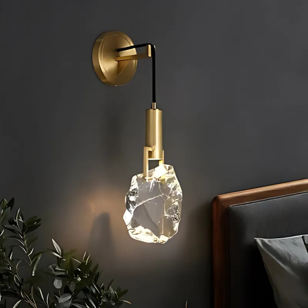 Pendant Light Crystal 11 in Adjustable Hanging Dining Room Kitchen Island Ceiling Lamp | Thomler