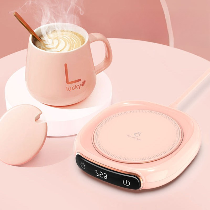 Desktop Hot Plate for Coffee & Tea Mugs – USB Powered Beverage Warmer for Office & Home | Thomler