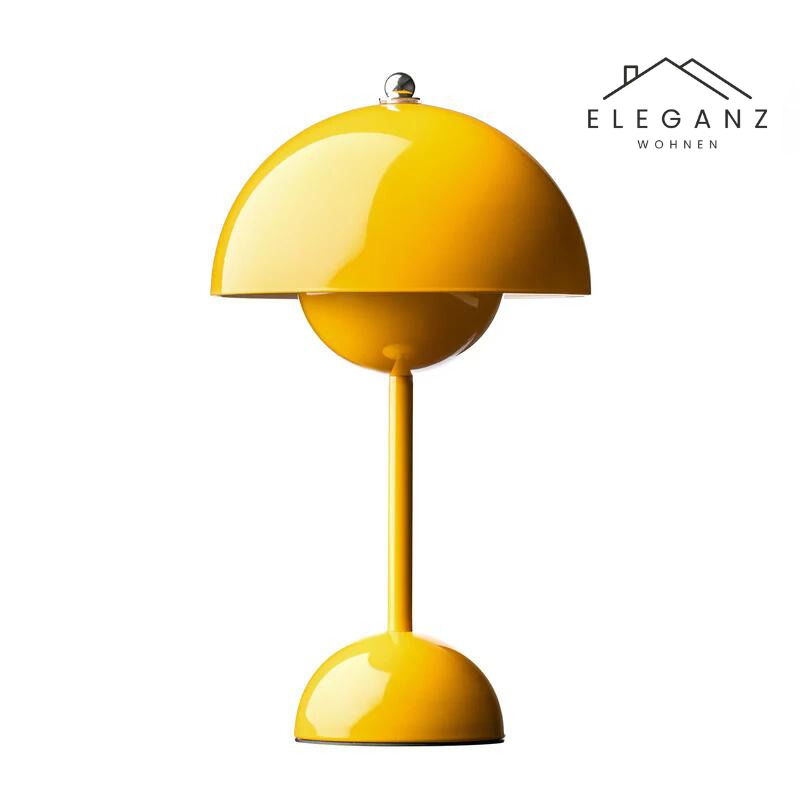 Table Lamp Metal Acrylic 29.5 cm White Bedroom Bedside Wireless Dimmable LED Reading Light Scandinavian Design | Thomler