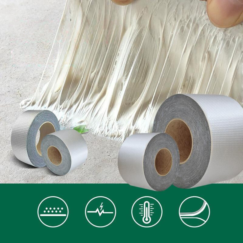Heavy-Duty Leak Repair Tape for Pipes, Roofs & HVAC – Waterproof Rubber Seal Strip | Thomler
