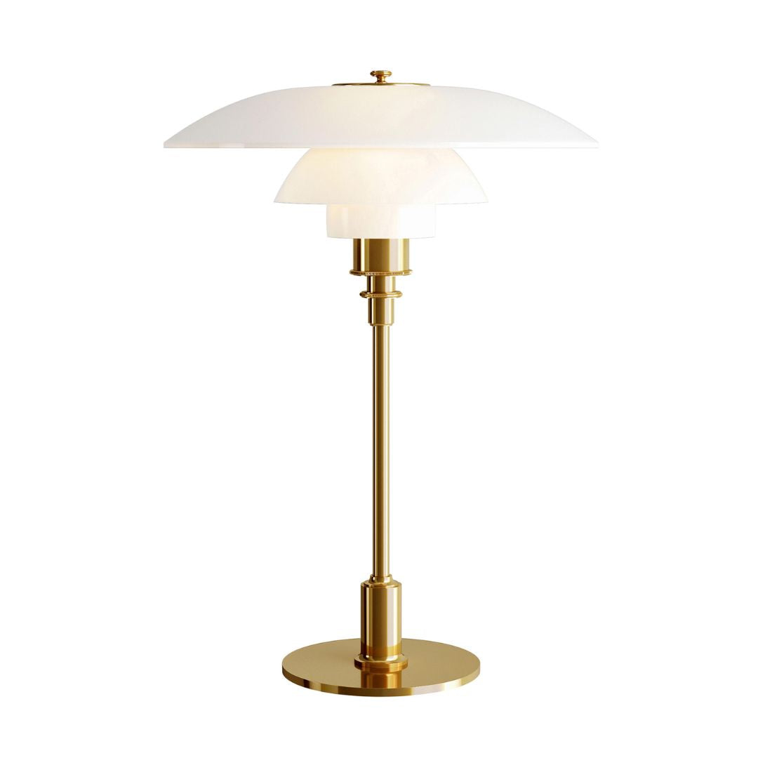 Glass Globe LED Table Lamp with Metallic Base – Modern Scandinavian Accent Lighting for Bedroom, Living Room, Office & Study | Thomler