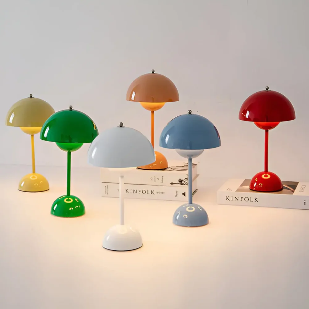 Rechargeable Cordless Table Lamp with Dimmable Touch Control for Indoor & Outdoor Use | Thomler