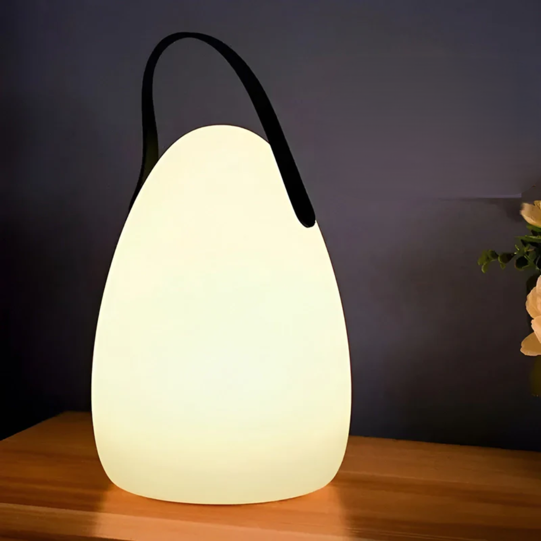 Rechargeable Cordless LED Table Lamp Waterproof Portable Indoor Outdoor Lighting 16 Color Settings Remote Control for Patio Camping Bedside | Thomler