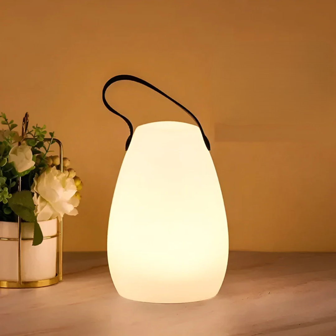 Rechargeable Cordless LED Table Lamp Waterproof Touch Control Indoor Outdoor Portable Accent Light with 16 Color Modes for Patio Bedroom | Thomler