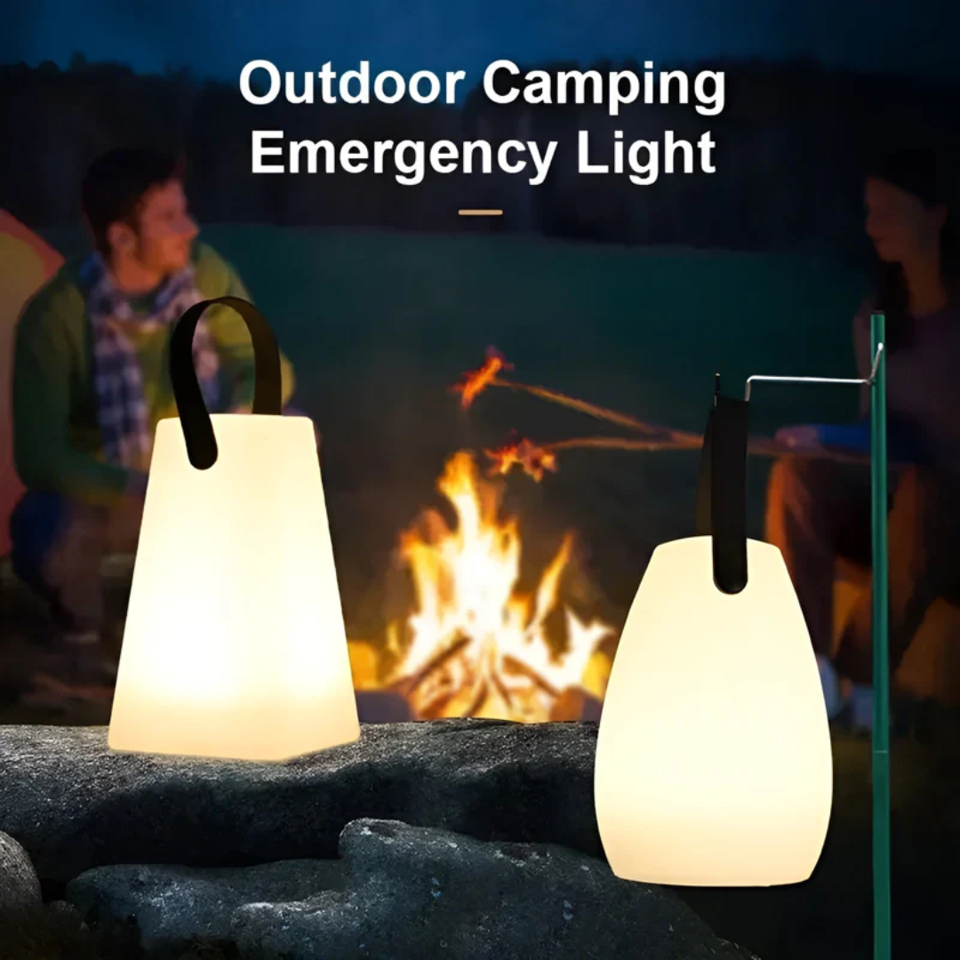 Rechargeable Cordless LED Table Lamp Waterproof Touch Control Indoor Outdoor Portable Accent Light with 16 Color Modes for Patio Bedroom | Thomler