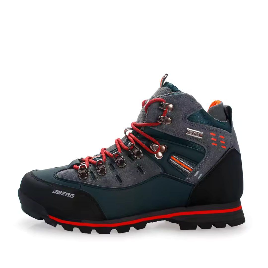 Men's Waterproof Hiking Boots with Non-Slip Rubber Sole – Mid-Ankle Trekking Shoes for Winter Trail Walking, Outdoor Adventures & Mountain | Thomler