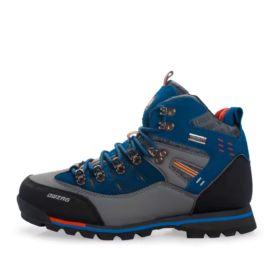 Men's Waterproof Hiking Boots with Non-Slip Rubber Sole – Mid-Ankle Trekking Shoes for Winter Trail Walking, Outdoor Adventures & Mountain | Thomler