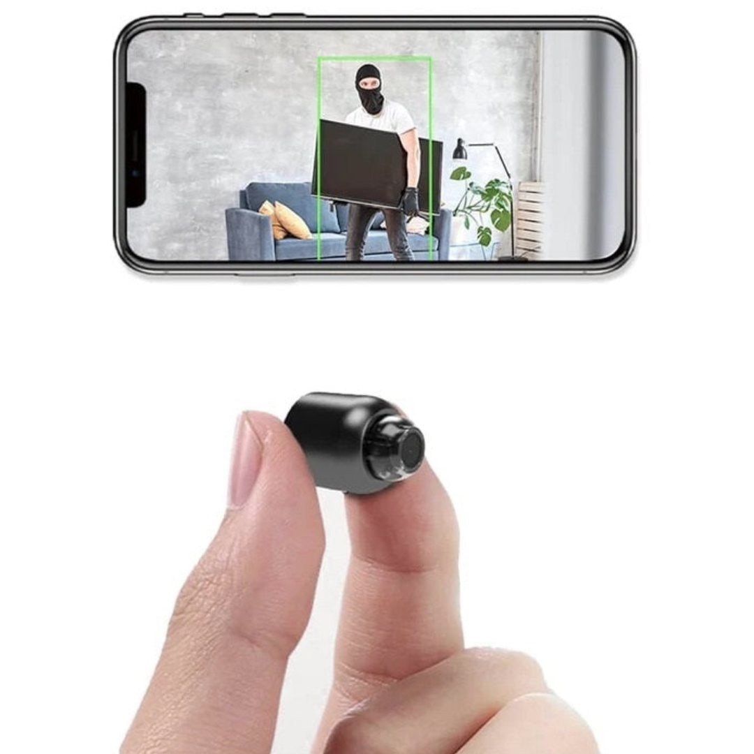 Compact WiFi Security Camera with Night Vision for Indoor Home Monitoring | Wireless 1080p HD Motion Detection | Thomler
