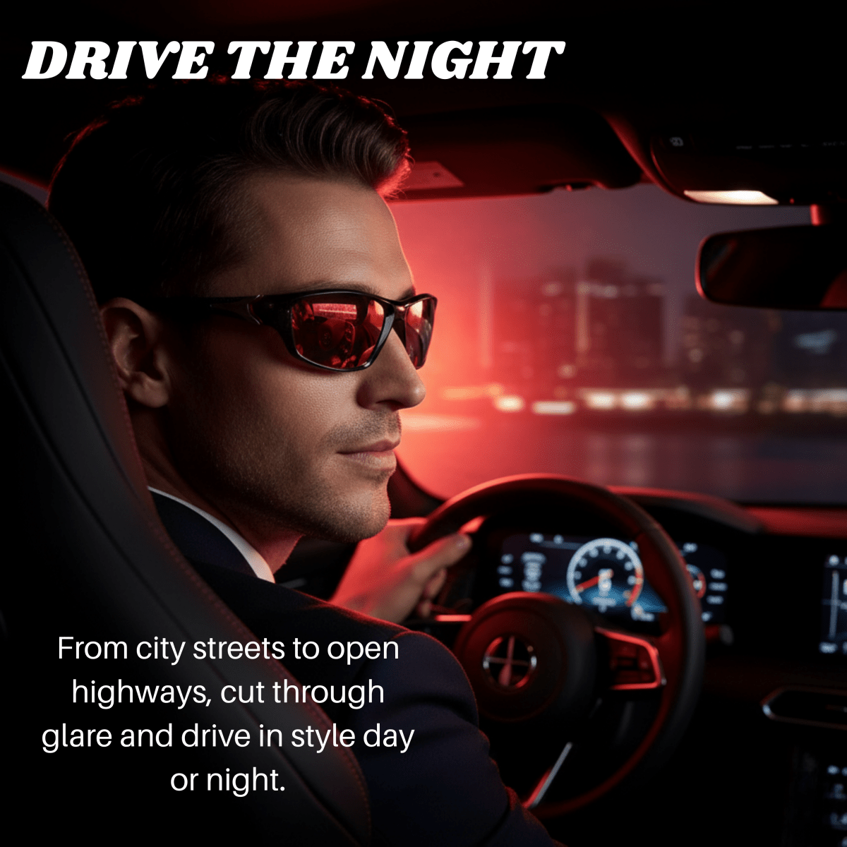 Performance Sport Sunglasses for Men & Women with Anti-Glare Shades & Eye Protection for Outdoor Activities, Cycling, Running, Fishing | Thomler