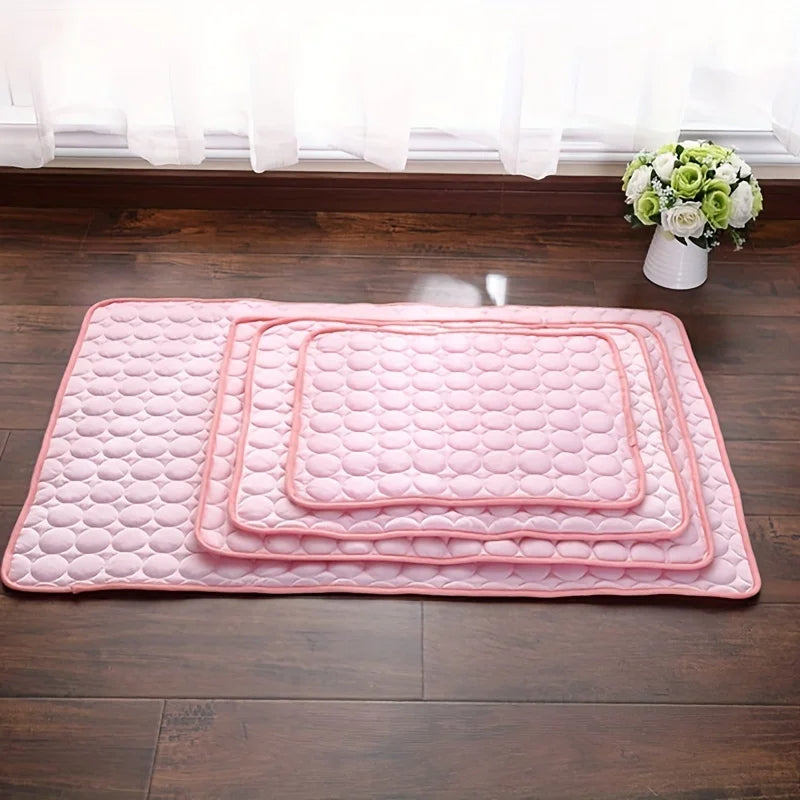 Self-Cooling Pet Mat for Dogs & Cats – Breathable Summer Pad for Instant Heat Relief | Thomler