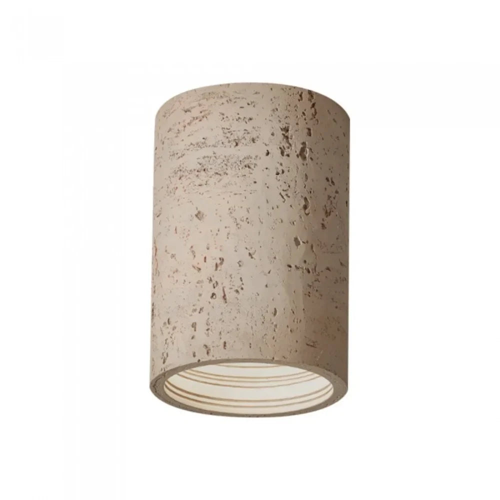 Ceiling Lamp Composite Cylindrical 12 in Soft Diffused Light Living Room Dining Area Ambient Lighting | Thomler
