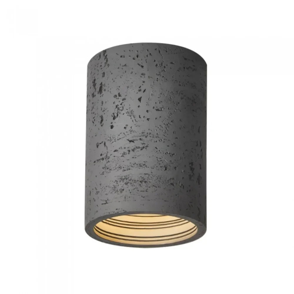 Ceiling Lamp Composite Cylindrical 12 in Soft Diffused Light Living Room Dining Area Ambient Lighting | Thomler