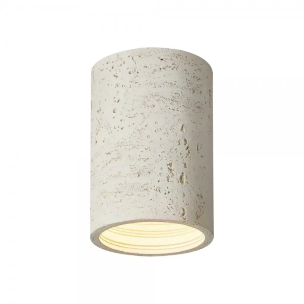 Ceiling Lamp Composite Cylindrical 12 in Soft Diffused Light Living Room Dining Area Ambient Lighting | Thomler