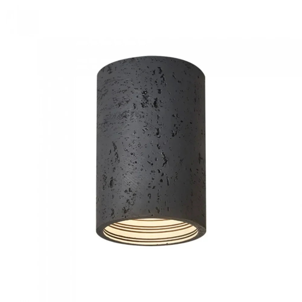 Ceiling Lamp Composite Cylindrical 12 in Soft Diffused Light Living Room Dining Area Ambient Lighting | Thomler