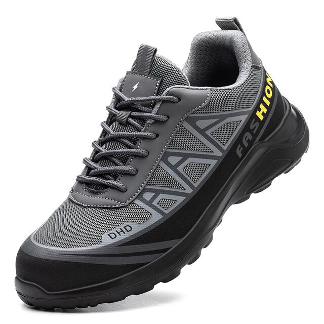 Steel Toe Work Boots for Men Wide Fit S3 Safety Shoes Slip-Resistant Waterproof Construction Industrial Warehouse Boots Oil-Resistant | Thomler
