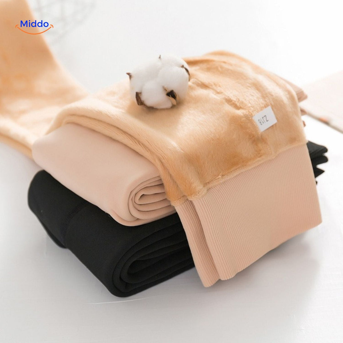 Insulated Tights with Plush Lining – Cozy Hosiery for Cold Weather Layering | Thomler