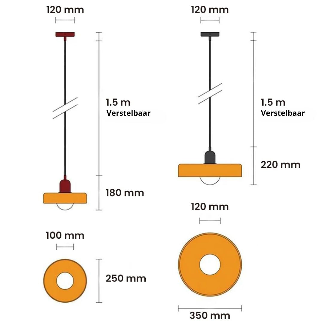 Pendant Light Glass Shade G9 15W Retro Kitchen Dining Room Hanging Ceiling Lamp Colourful Modern Interior Lighting | Thomler