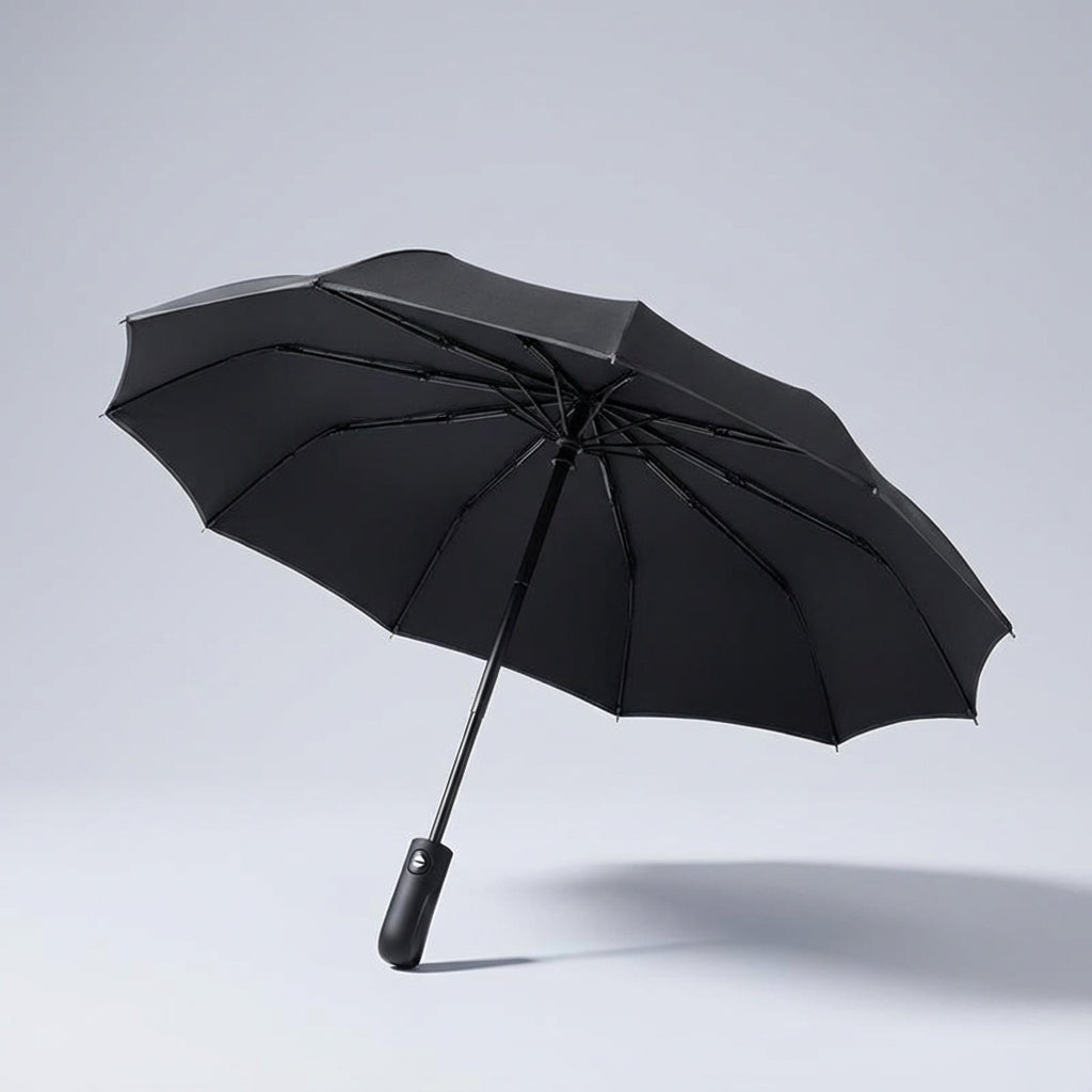 Reverse-Close Storm Umbrella with Auto Open – Prevents Drips & Stays Secure in Wind | Thomler