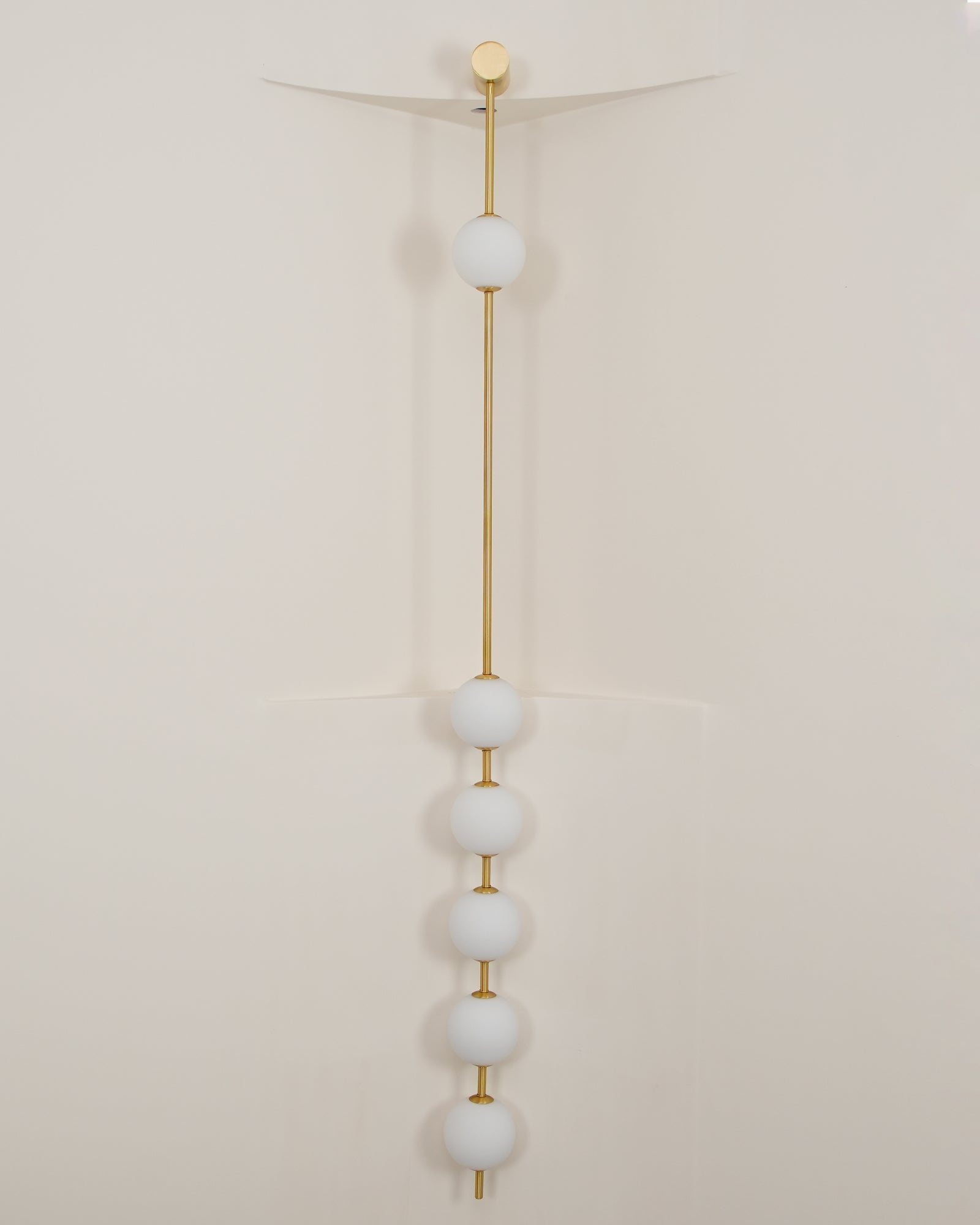 Wall Sconce Brass 40.6 in Adjustable Corridor Stairway Entryway Lighting Decorative Modern Indoor Fixture | Thomler