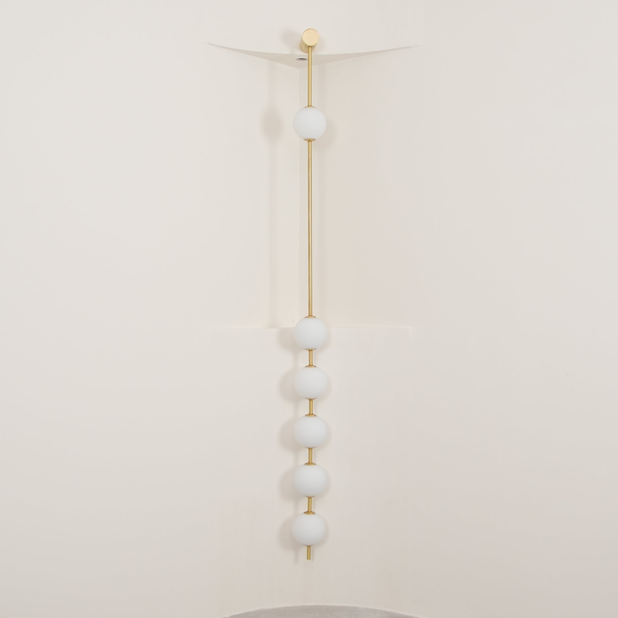 Wall Sconce Brass 40.6 in Adjustable Corridor Stairway Entryway Lighting Decorative Modern Indoor Fixture | Thomler