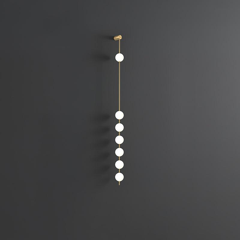Wall Sconce Brass 40.6 in Adjustable Corridor Stairway Entryway Lighting Decorative Modern Indoor Fixture | Thomler