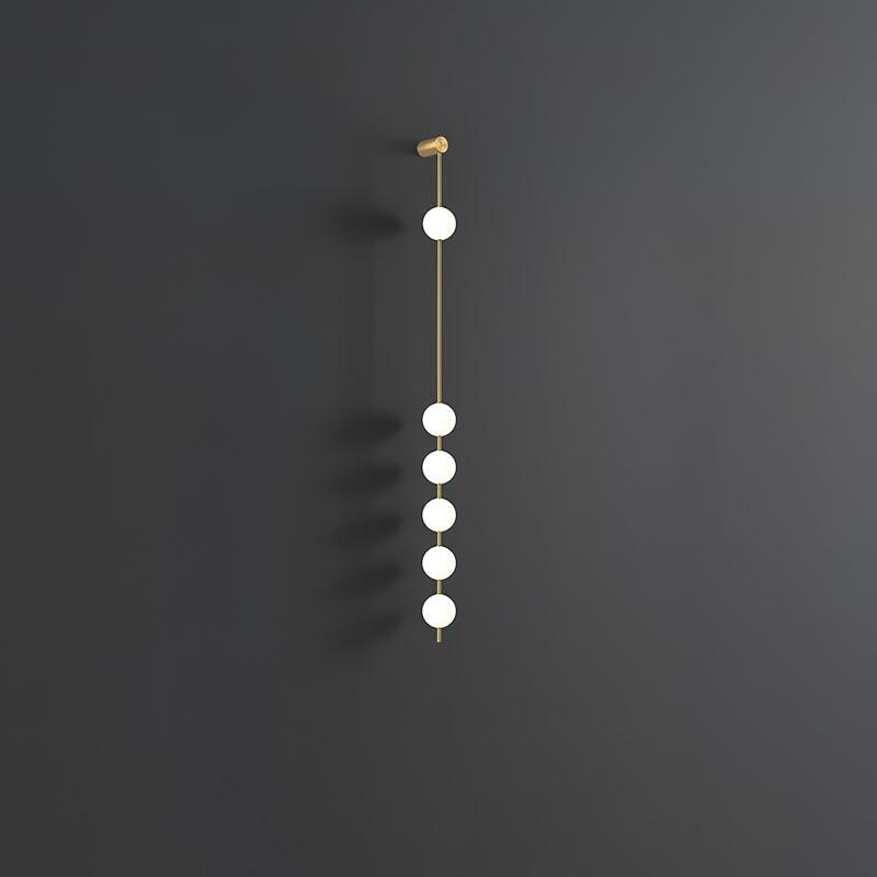 Wall Sconce Brass 40.6 in Adjustable Corridor Stairway Entryway Lighting Decorative Modern Indoor Fixture | Thomler